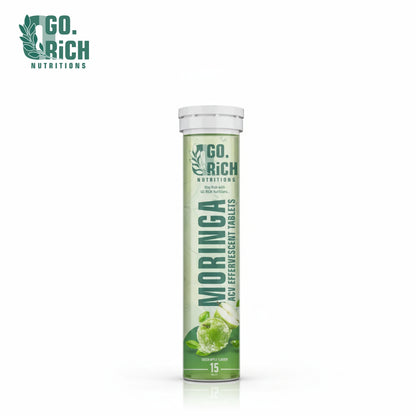 Moringa Acv Effervescent Tablets- For Craving Control, Metabolism And Weight Support (30 Acv Tablets / Pack Of 2) – 15 Day Pack
