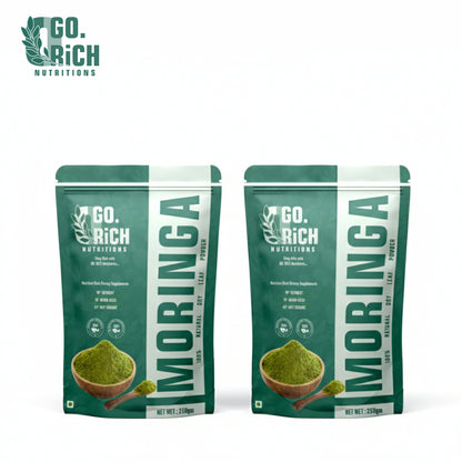 Natural Moringa Leaf Powder- Superfood For Energy And Metabolism Support (250 Gms / Pack Of 1)