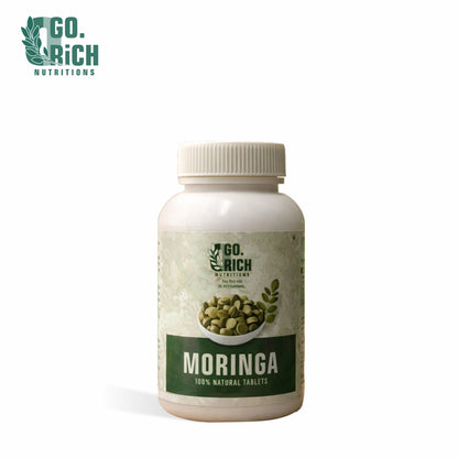 Natural Moringa Tablets- Superfood For Immunity, Energy And Weight Support (480 Tablets / Pack Of 4) – 4 Month Course